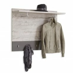 5-teiliges Gaderoben-Set - Sandeiche-Lava -Flur & Diele Verkaufsgeschäft S000010200 03 container 1600Wx1600H