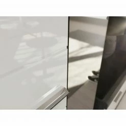 5-teiliges Garderoben-Set - Rauchsilber - weiß Hochglanz -Flur & Diele Verkaufsgeschäft S000077500 05 1600Wx1600H