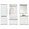 Luca Bessoni 5-teiliges Garderoben-Set ALASSIO - weiß Hochglanz - Matera dunkel 2 Luca Bessoni 5-teiliges Garderoben-Set ALASSIO - weiß Hochglanz - Matera dunkel -Flur & Diele Verkaufsgeschäft S000081300 1600Wx1600H